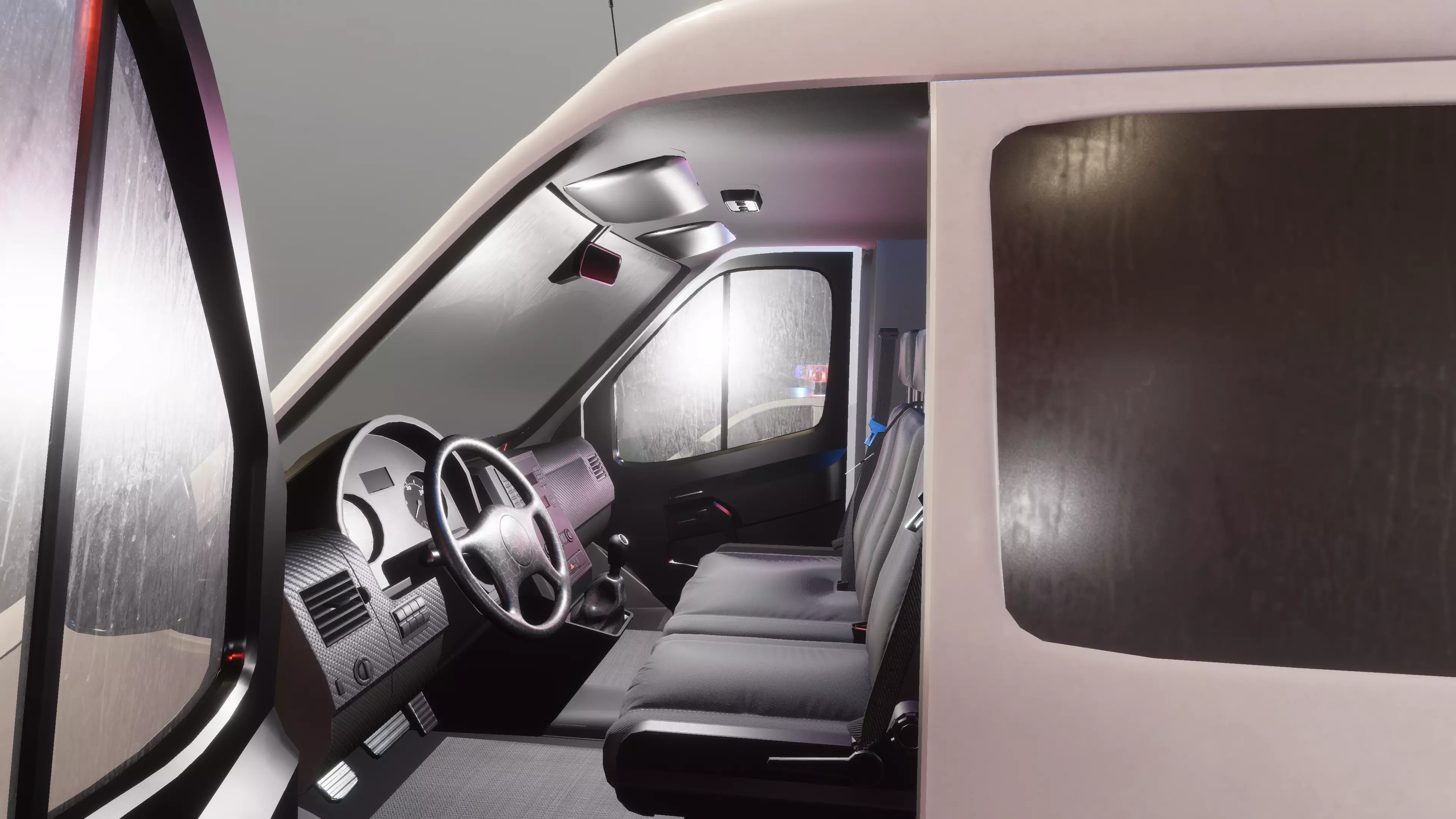 Ambulance interior